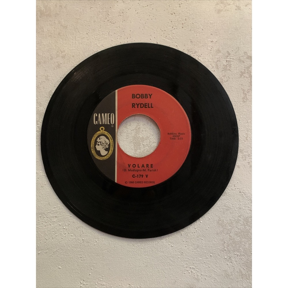 Bobby Rydell Volare / I'd Do It Again 45 Vinyl Record VG